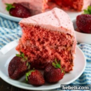 Strawberry Layer Cake