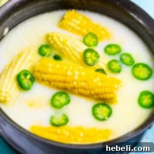 Sweet Heat Honey Butter Corn 4 Finished Jalapeno Honey Butter Corn arranged on a serving platter, garnished with fresh cilantro.