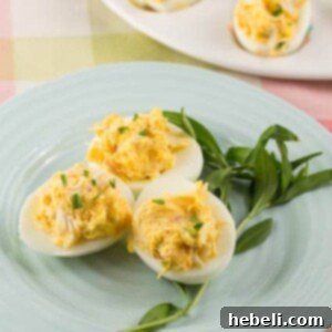 Deviled Eggs with Crab and Tarragon