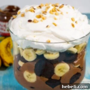 Nutella Banana Pudding