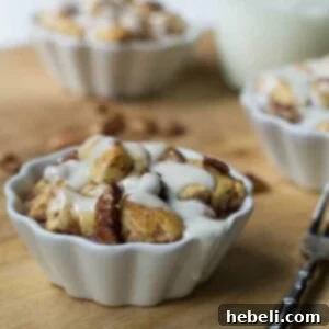 Cinnamon Roll Bread Pudding