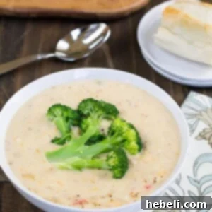 Queso-Broccoli Potato Soup