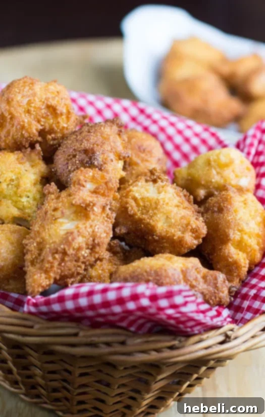 Hushpuppies ready to be devoured