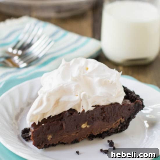 Mississippi Mud Pie 7 Mississippi Mud Pie from the side