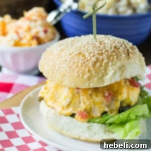 Pimiento Cheese Burger