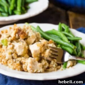 Chicken and Stuffing Casserole