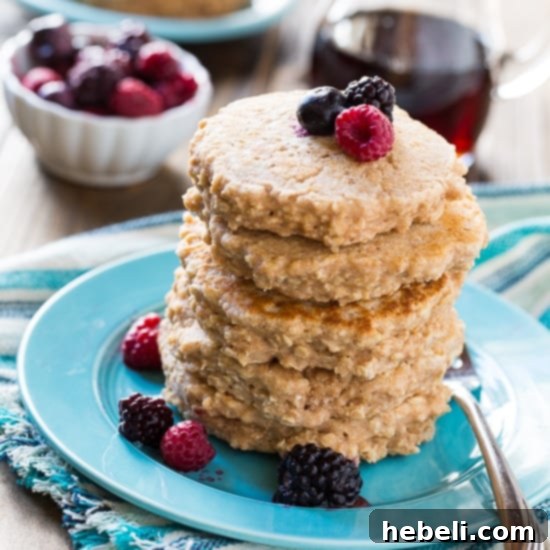 Fluffy Whole Wheat Pancakes 2 Super healthy Whole Wheat Pancakes served with fresh fruit