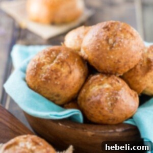 Homemade Pretzel Rolls - salty and chewy on the outside