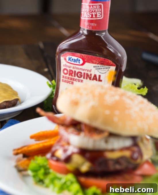 Western Barbecue Burger