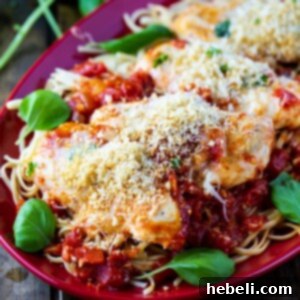 Crock Pot Chicken Parmesan dish