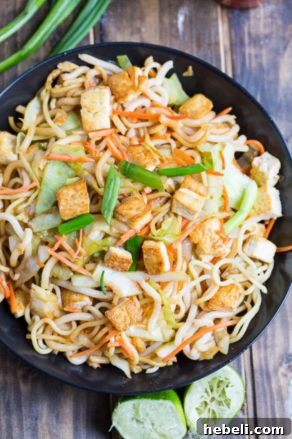 Spicy Sriracha Tofu Noodles 3 Crispy Tofu for Sriracha Noodles #vegetarian