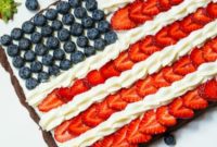 Brownie Flag Bake
