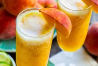 Icy Peach Delight
