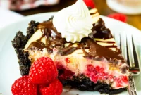 Luscious Raspberry Cream Cheese Pie