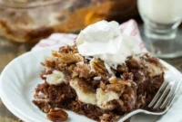 Inverted German Chocolate Indulgence
