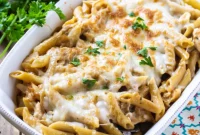 Caramelized Onion and Gruyère Pasta
