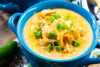 Creamy Slow Cooker White Chicken Chili