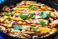 Ultimate BBQ Chicken Dip