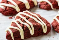 Decadent Red Velvet Scones