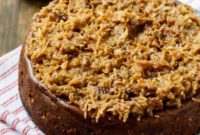 Decadent German Chocolate Cheesecake