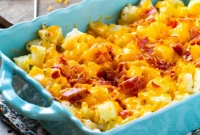 Ultimate Cheesy Bacon Ranch Potatoes