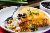 Skillet Chicken Tortilla Bake