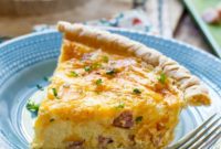 Effortless Ham and Cheese Quiche