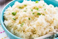 Creamy Parmesan Rice
