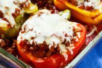 Lasagna Bell Pepper Bake