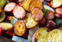 One Pan Sausage and Potato Dinner