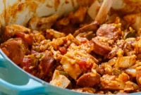 Spicy Leftover Turkey Jambalaya