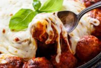 Skillet Meatball Meltdown