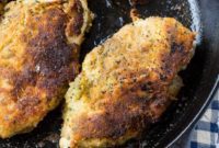 Pan-Fried Pesto Chicken