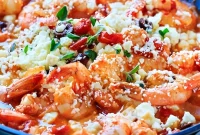 Mediterranean Feta Tomato Shrimp