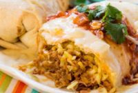 Creamy Cheesy Pulled Pork Burritos