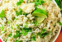 Cilantro Lime Rice