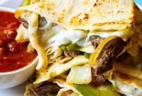 Philly Cheesesteak Quesadilla