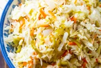 Delightfully Sweet Vinegar Slaw