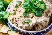 Fiery Smoked Black Eyed Pea Dip