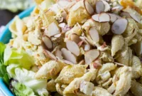 Aromatic Curried Chicken Pasta Salad