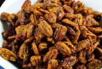 Slow Cooker Glazed Pecans