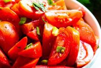 Zesty Marinated Tomatoes
