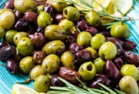 Rosemary-Infused Warm Olives