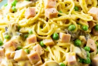 Creamy Ham Tetrazzini