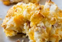 Buttery Ham and Cheddar Biscuits