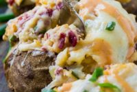 Loaded Reuben Potatoes