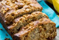Golden Butterscotch Banana Loaf