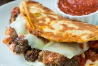 Grilled Meatball & Mozzarella Melt