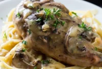 Tender Slow Cooked Chicken Marsala