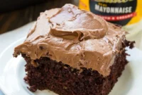 Velvet Chocolate Sheet Cake
